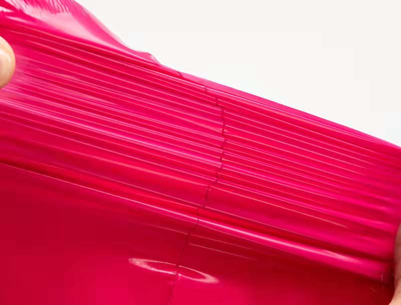 都匀玫红色快递袋-05